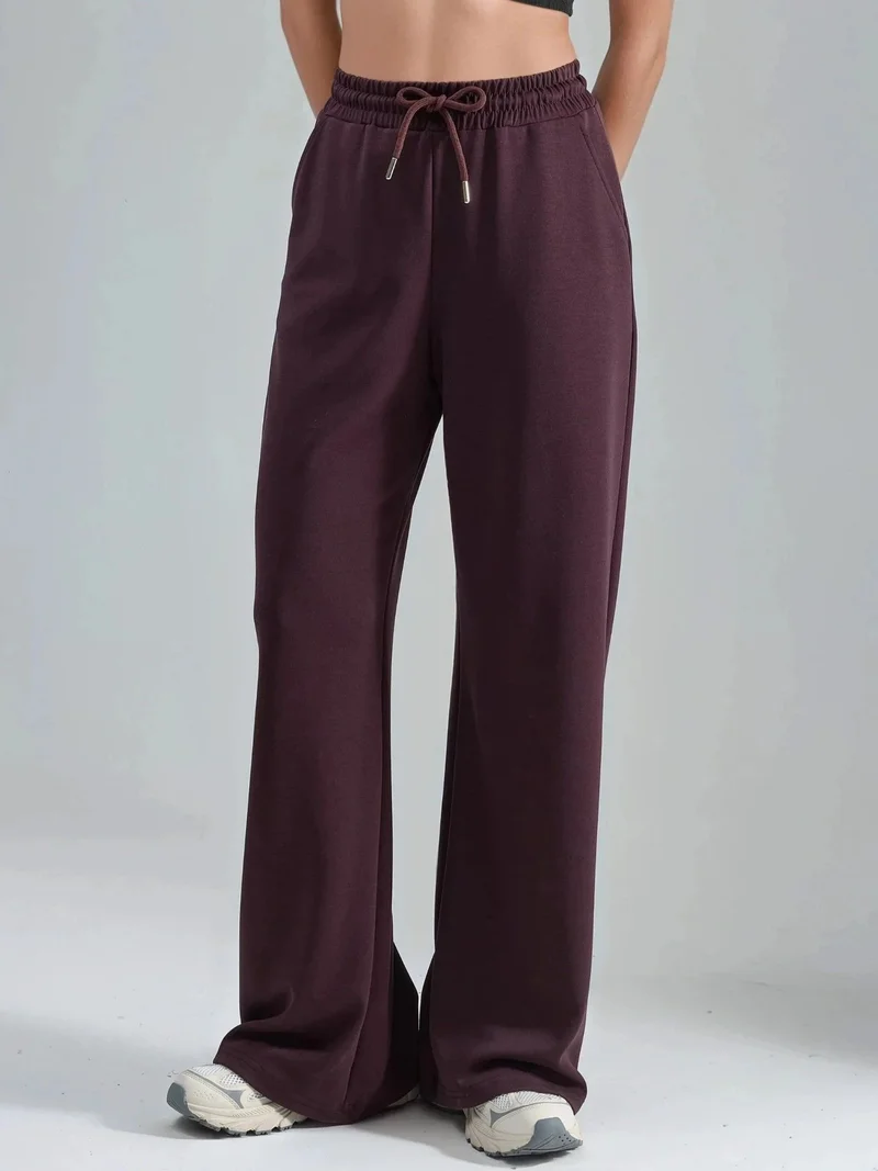 Busem BUSEM Mid Waist Wide Leg Modal Pants
